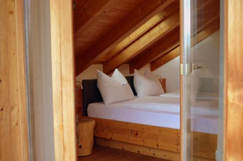 Cama o camas de una habitación en Hintnerhof