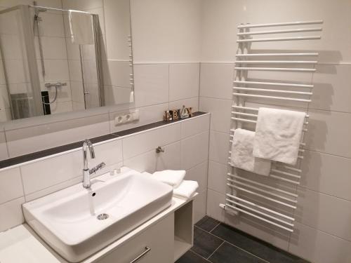 Koupelna v ubytování Gasthof Zumdohme