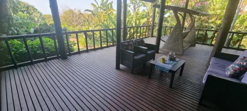 Μπαλκόνι ή βεράντα στο Ndiza Lodge and Cabanas