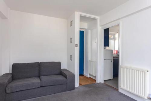 Cosy 1 Bedroom Apartment in Earlsfield SW London tesisinde bir oturma alanı