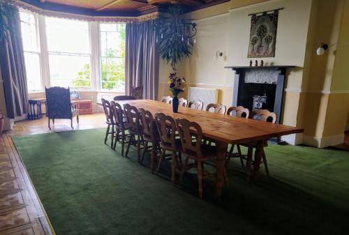 Ruang duduk di Cae'r Blaidd Country House