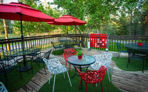 Κήπος έξω από το Bavarian Inn, Black Hills