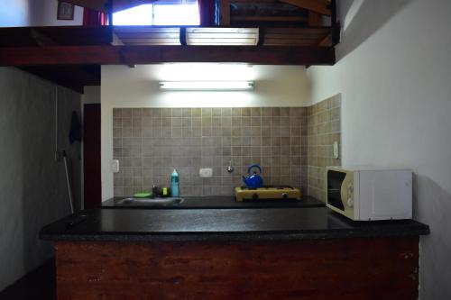 Dapur atau dapur kecil di Jucaso Departamentos