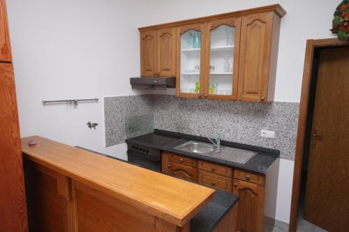Η κουζίνα ή μικρή κουζίνα στο Apartments by the sea Slatine, Ciovo - 1139