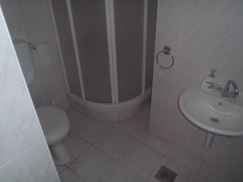 een badkamer met een toilet en een wastafel bij Apartment Zablace 4251d in Zablaće
