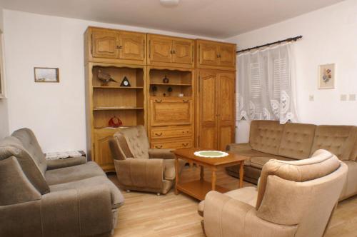 Гостиная зона в Seaside holiday house Pisak, Omis - 4280