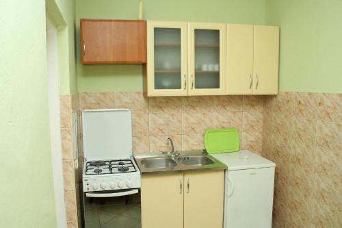 Kuchyň nebo kuchyňský kout v ubytování Apartments with a parking space Vodice - 4214