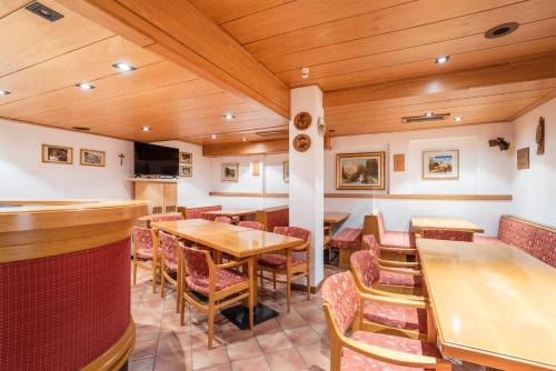 Χώρος καθιστικού στο Hotel Alpina