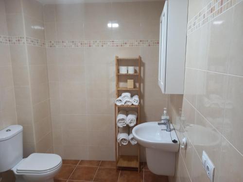 Koupelna v ubytování Apartamento Las Maravillas 1