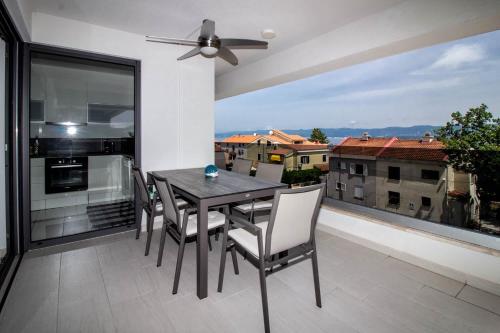 Balkoni atau teres di Luxury Apartment Luna