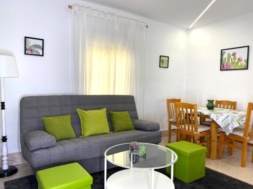 Posedenie v ubytovaní Casa el Tejar - Apartamento céntrico y acogedor