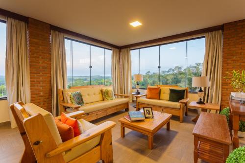 Posezení v ubytování Hotel Imperium Village