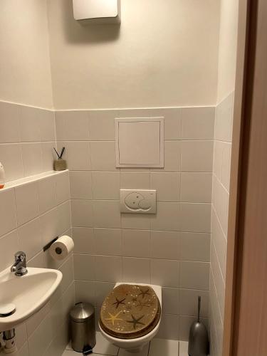 Koupelna v ubytování Apartments