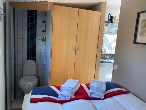Cama o camas de una habitación en Eklanda Studio