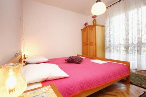 Posteľ alebo postele v izbe v ubytovaní Apartment Orebic 4546d