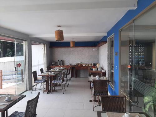 Restaurace v ubytování Pousada Ceu e Mar
