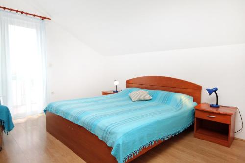 Krevet ili kreveti u jedinici u objektu Apartments with a parking space Zadar - 5816