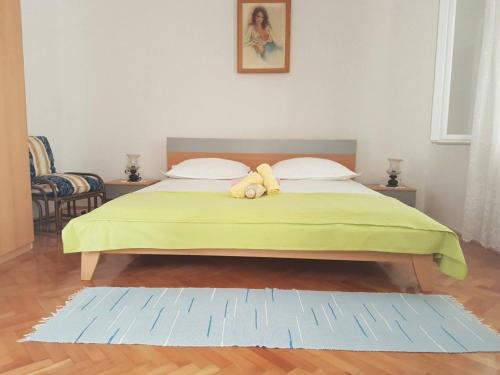 Postel nebo postele na pokoji v ubytování Holiday house with a parking space Zadar - 11795