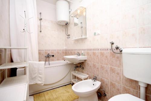 Koupelna v ubytování Apartments by the sea Hvar - 4591