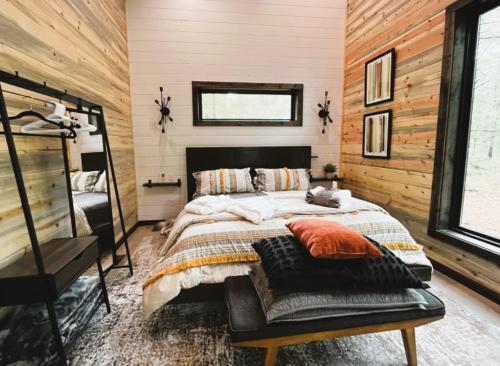 Ένα ή περισσότερα κρεβάτια σε δωμάτιο στο Soho Loft