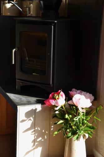 Large Luxury Shepherds Hut with Hot Tub nr Bath photo 24