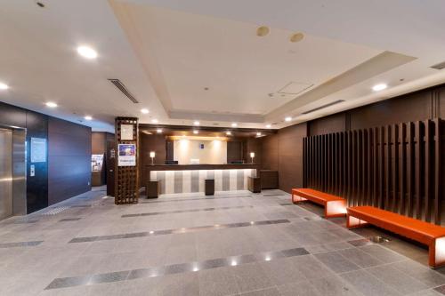 El vestíbulo o zona de recepción de Best Western Hotel Fino Osaka Shinsaibashi