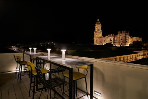 Balcon ou terrasse dans l'établissement Vincci Larios Diez