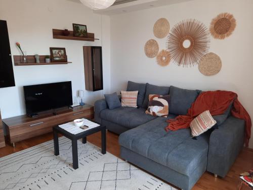 Télévision ou salle de divertissement dans l'établissement Biser Dunava -- Pearl of Danube Apartment