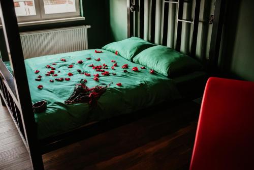 Make Love Apartment Premiumにあるベッド