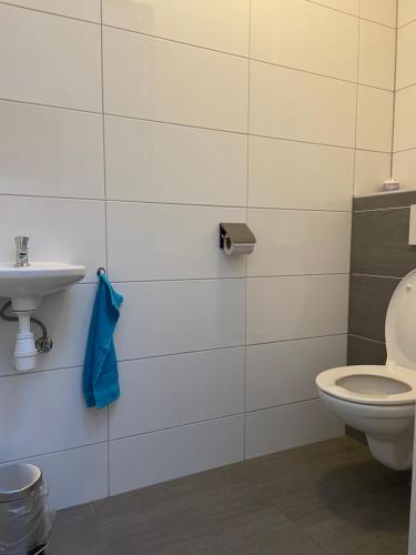 Bilik mandi di Heerlijk hoek appartement net buiten het dorp