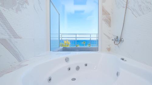 Koupelna v ubytování Sea City Devran Hotel & Spa