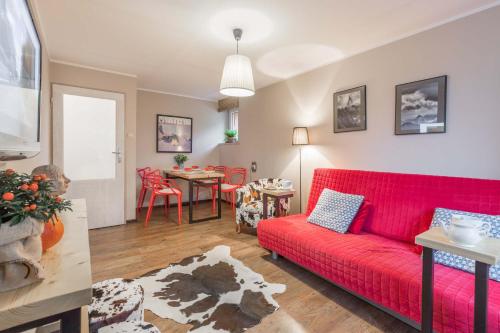 Posezení v ubytování Apartament Tosia Zakopane