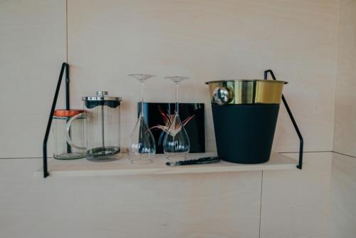Kaffee-/Teezubehör in der Unterkunft Juniper Villas - Standard & Delux