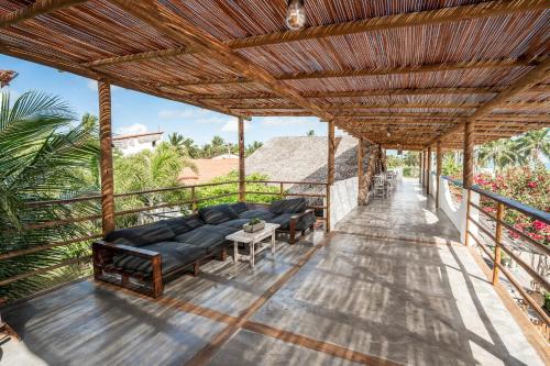 Ein Balkon oder eine Terrasse in der Unterkunft Casa Nomade