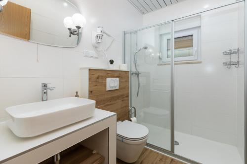 Kúpeľňa v ubytovaní Apartment Duce 5973b