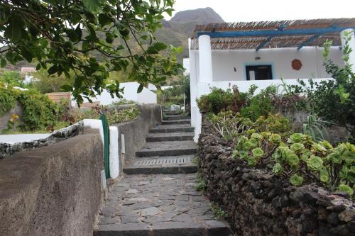 Κήπος έξω από το Casa Mare Blu
