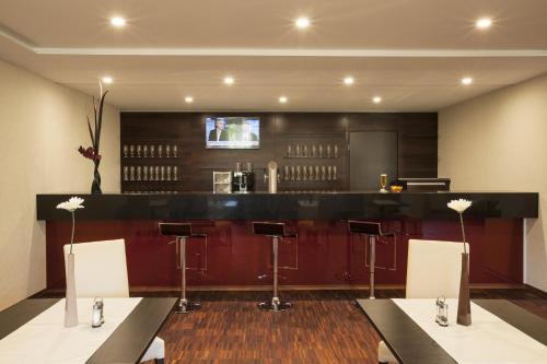 Lounge nebo bar v ubytování Aparthotel DeLuxe