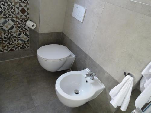 Kúpeľňa v ubytovaní La Piazza - Appartamenti Vacanza