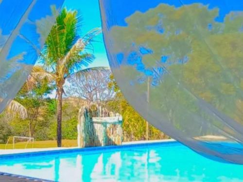 Swimmingpoolen hos eller tæt på Hotel Fazenda Serra da Irara