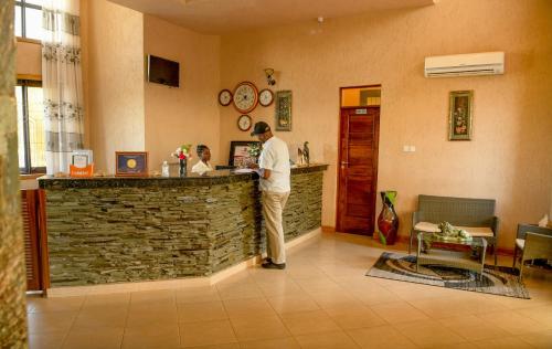 Vstupní hala nebo recepce v ubytování Samanene Hotel