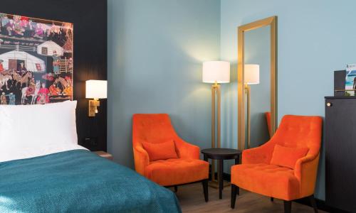 Posezení v ubytování Thon Hotel Linne