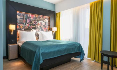 Postel nebo postele na pokoji v ubytování Thon Hotel Linne