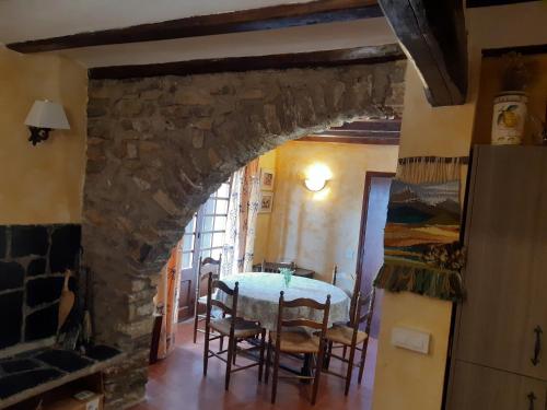 Posezení v ubytování Casa Martí, alojamiento rural con encanto