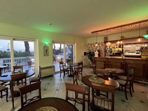 Χώρος καθιστικού στο Hotel La Ginestra
