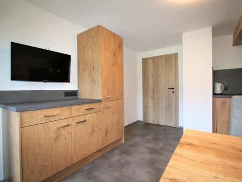 Η κουζίνα ή μικρή κουζίνα στο Apartment Panoramablick by Interhome