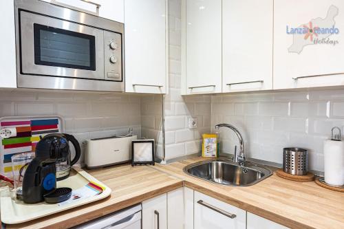 Kuchyň nebo kuchyňský kout v ubytování Vivienda Vacacional Los Molinos 7210