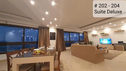 Χώρος καθιστικού στο Alia Beach Residence