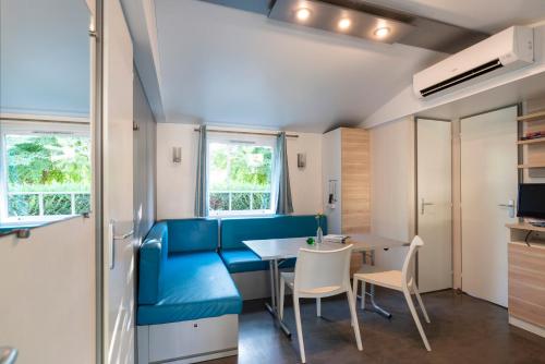 Kuchyň nebo kuchyňský kout v ubytování Camping Del Mar