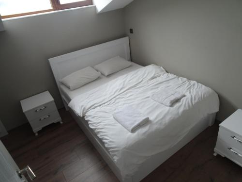Postel nebo postele na pokoji v ubytování Sofia Beach Residence