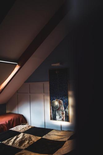 Un lugar para sentarse en Hosteria Foike